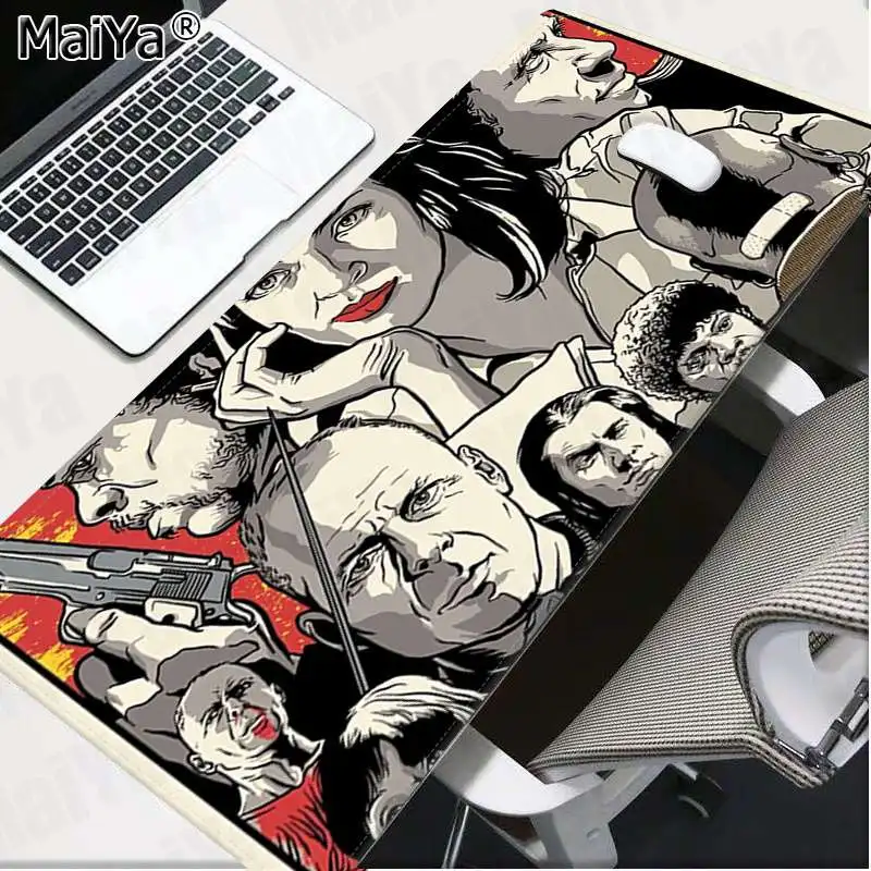 Lock Edge 30x80cm Maiya Винтаж крутая целлюлоза фантастика индивидуальные коврики для мышки ноутбук коврик для мышки в стиле аниме большой коврик для мыши клавиатуры коврик - Цвет: Lock Edge 30x80cm