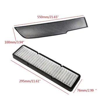 

2020 New Car Air Flow Vent Cover Anti-blocking Filter Cotton Protector for Tesla Model 3