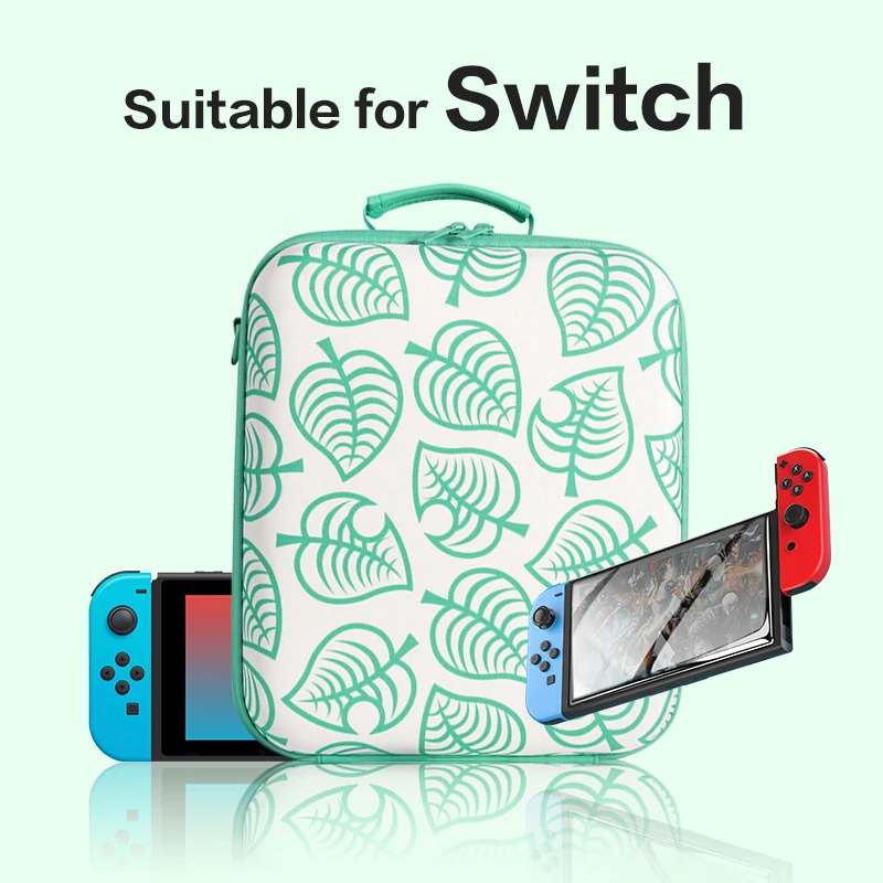 Портативный Дорожный Чехол DATA FROG для консоли Nintendo Switch сумка хранения животных