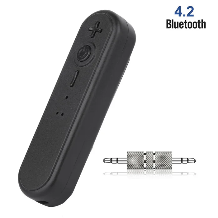 Bluetooth приемник с зажимом Handsfree 3,5 мм Aux адаптер для дома автомобиля аудио стерео системы LHB99