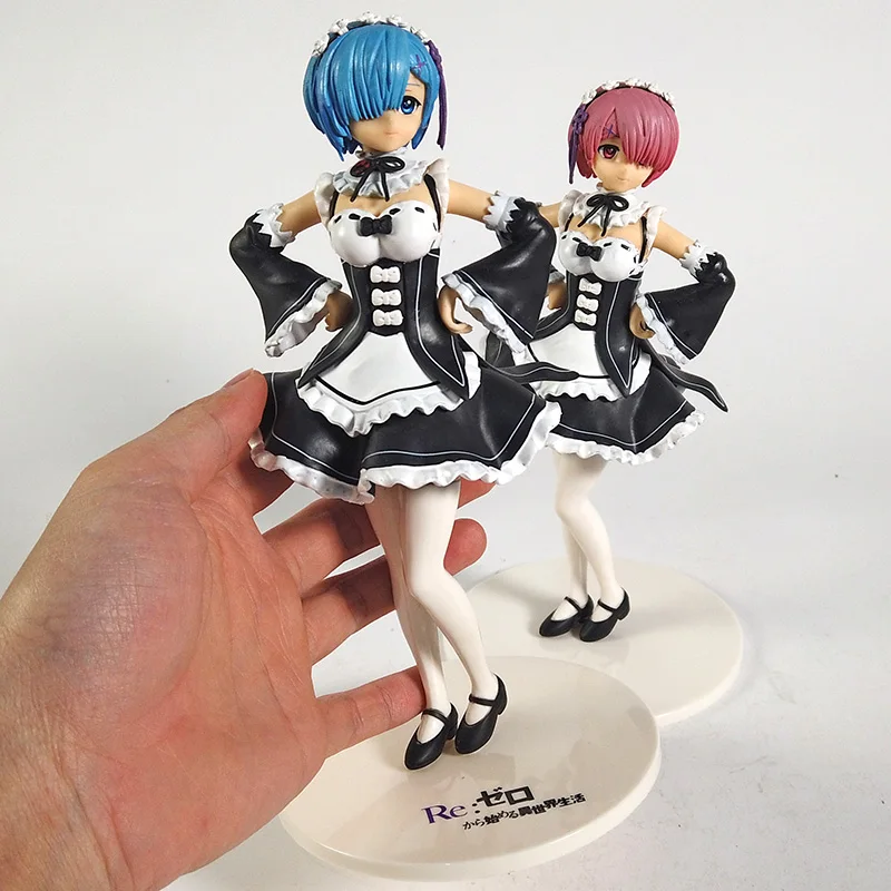 Аниме Re: Zero Kara Hajimeru Isekai Seikatsu Ram/горничная вер Rem. Коллекционная модель игрушки из