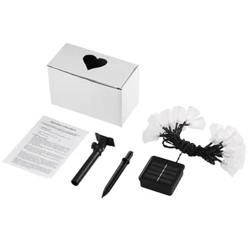 

Garden Decoration Solar String Lights 20 LEDs Bells Fairy String Light for Outdoor Halloween Thanksgiving Party Christmas