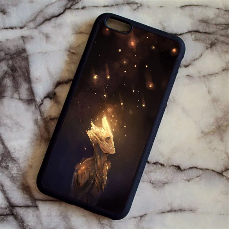KETAOTAO стражи для Marvel Galaxy чехол для телефона s для iPhone 4S 5C 5S 6S 7 8 se 5 6 Plus X Чехол Мягкий ТПУ резиновый силиконовый - Цвет: Цвет: желтый