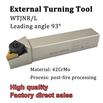 

WTJNR WTJNL External Turning Tool Holder CNC Lathe Cutte WTJNR2020K16 WTJNR2525M16 For Turning Tools Carbide Inserts TNMG160404