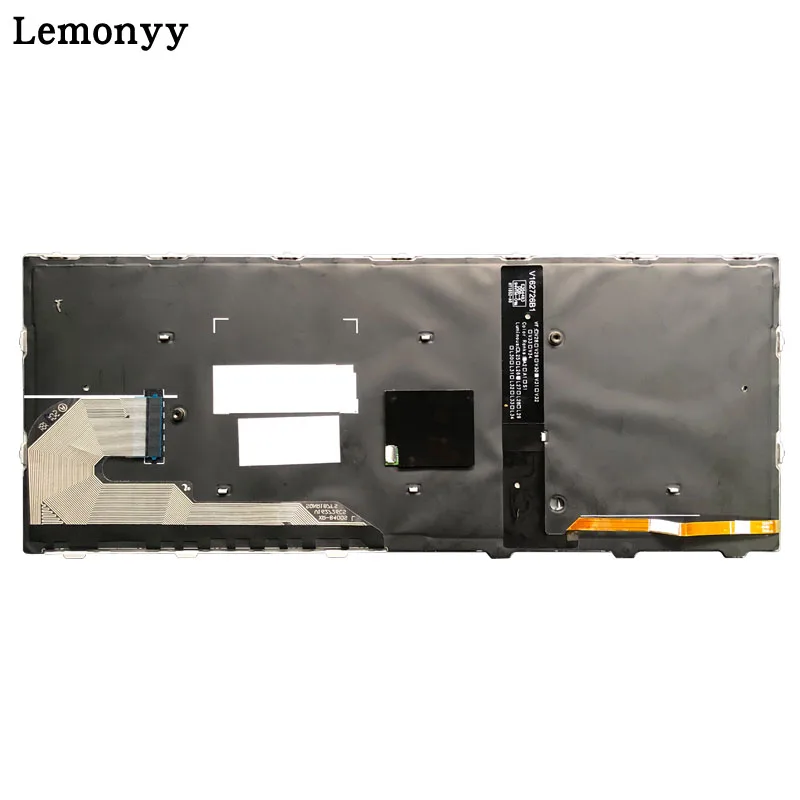 Новая клавиатура для ноутбука с подсветкой США для hp 730 g5 735 G5 830 G5 836 G5 с мышкой L07666-001 серебристой рамкой