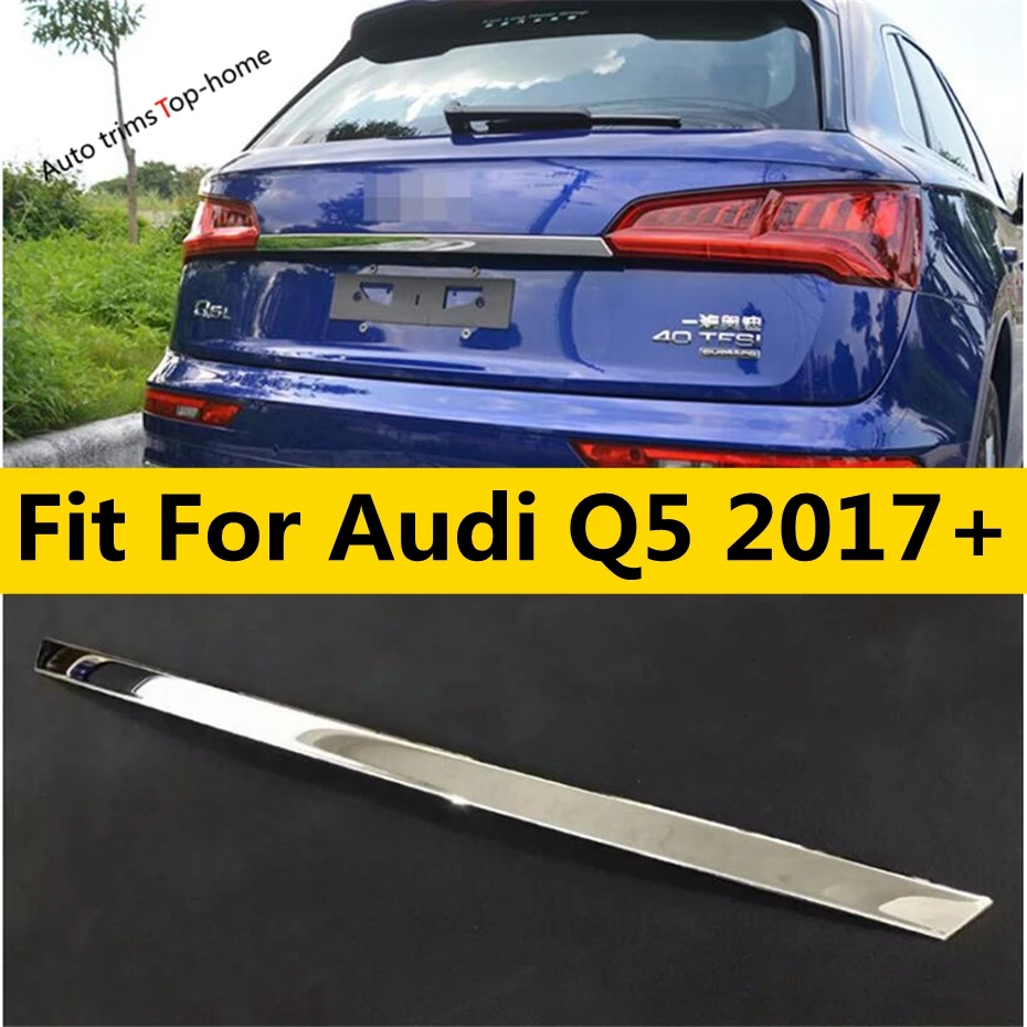 Наружный комплект из нержавеющей стали для Audi Q5 2017 -2020 накладка на заднюю дверь