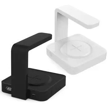

2In1 Fast Charging Adapter Wireless Charger UVC Sterilizer Light UV Cell Phone Cleaner for iPhone An-droid Phones