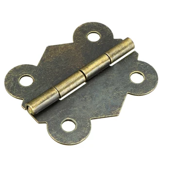 

uxcell 8pcs Antique Bronze Hinges Retro Butterfly Shape Hinge Replacement with Screws 40x33mm for Small Wood Working Project