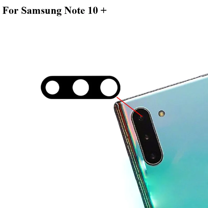 Запасное стекло для объектива задней камеры Samsung Galaxy Note 10 + Plus | Мобильные телефоны