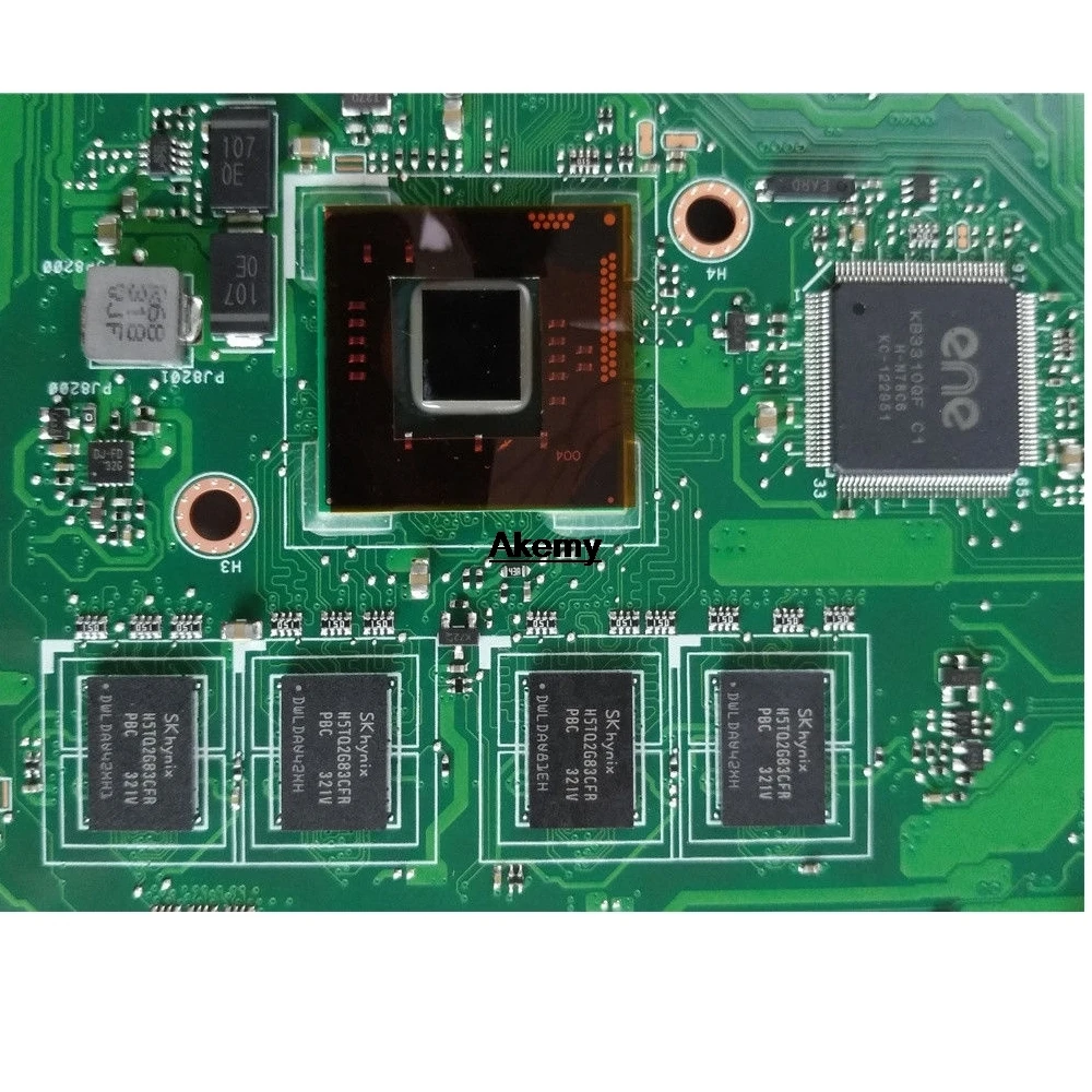 Akemy для ASUS X101C X101CH X101CH материнская плата для ноутбука 2 ядра cpu REV2.3/2,0 протестированная Mianboard