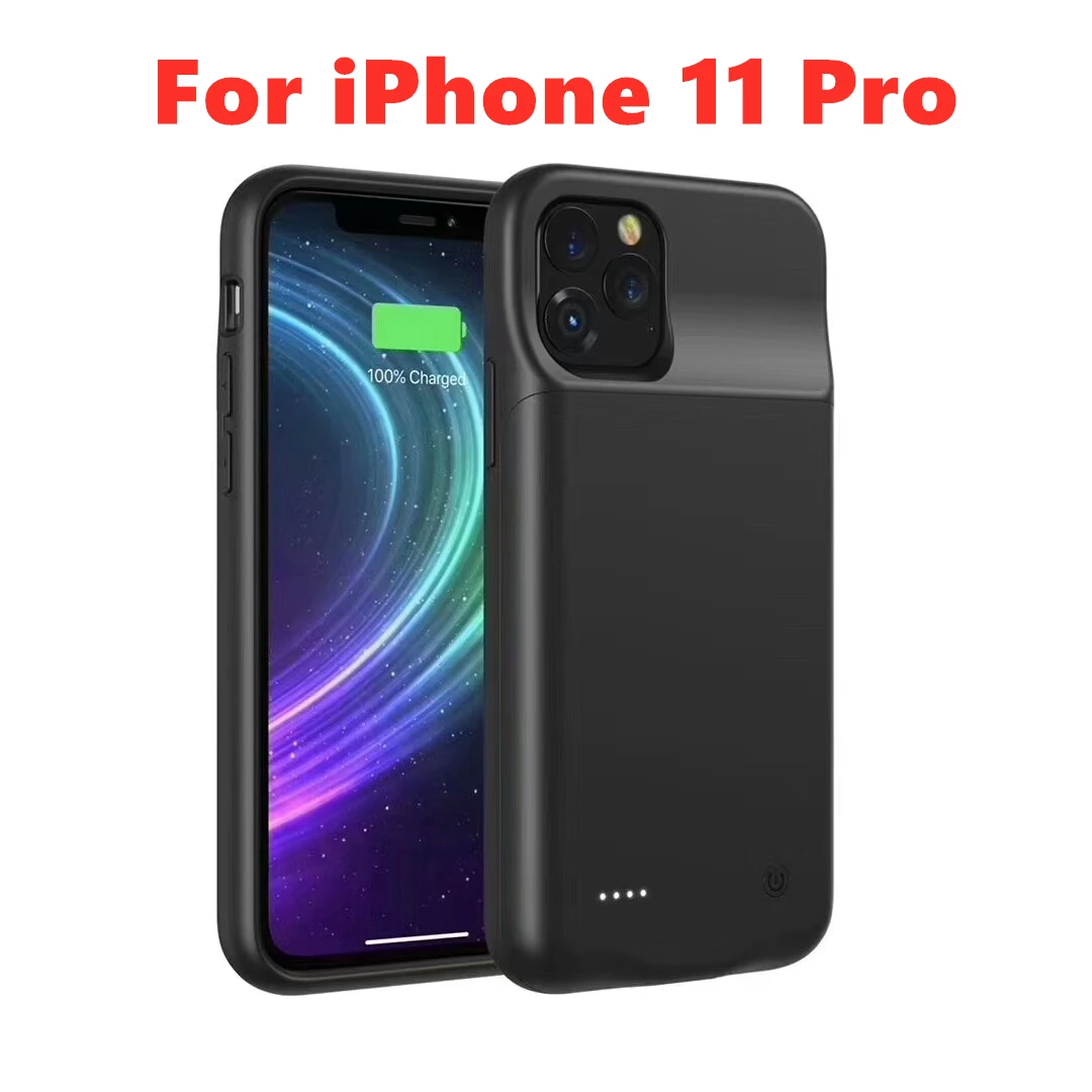 Чехол для аккумулятора для iphone 11 Pro Max 4500/3500 mah, зарядное устройство для iphone 11, внешняя задняя упаковка, чехол для зарядного устройства - Цвет: 4500mAh i 11 Pro