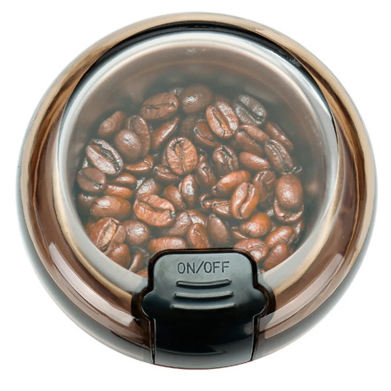 Портативная мини-шлифовальная домашняя электрическая кофемашина машина для порошка(штепсельная Вилка европейского стандарта