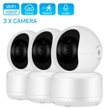 ANBIUX, 1080 P, Wifi, IP камера, облако, P2P, аудио, CCTV, камера безопасности, беспроводная, ночное видение, сигнализация, 2 МП, мини камера, детский монитор, ICSee