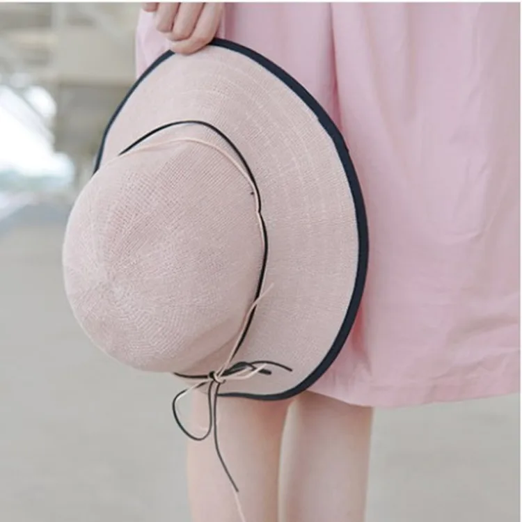

Bow Bucket Hat Women's Bucket Hat Outing Women's Summer Topee Spring And Autumn Bucket Hat Sun Hat hai tan mao Fashion