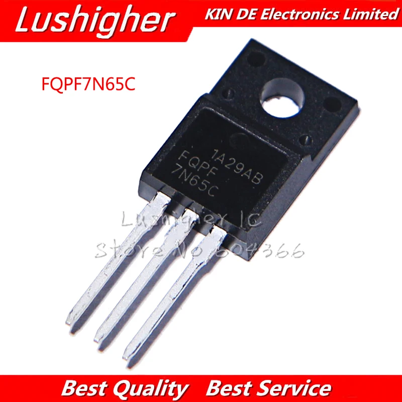 10 шт. 7N65C FQPF7N65C TO 220F MOS новый оригинальный|free|shipping free |