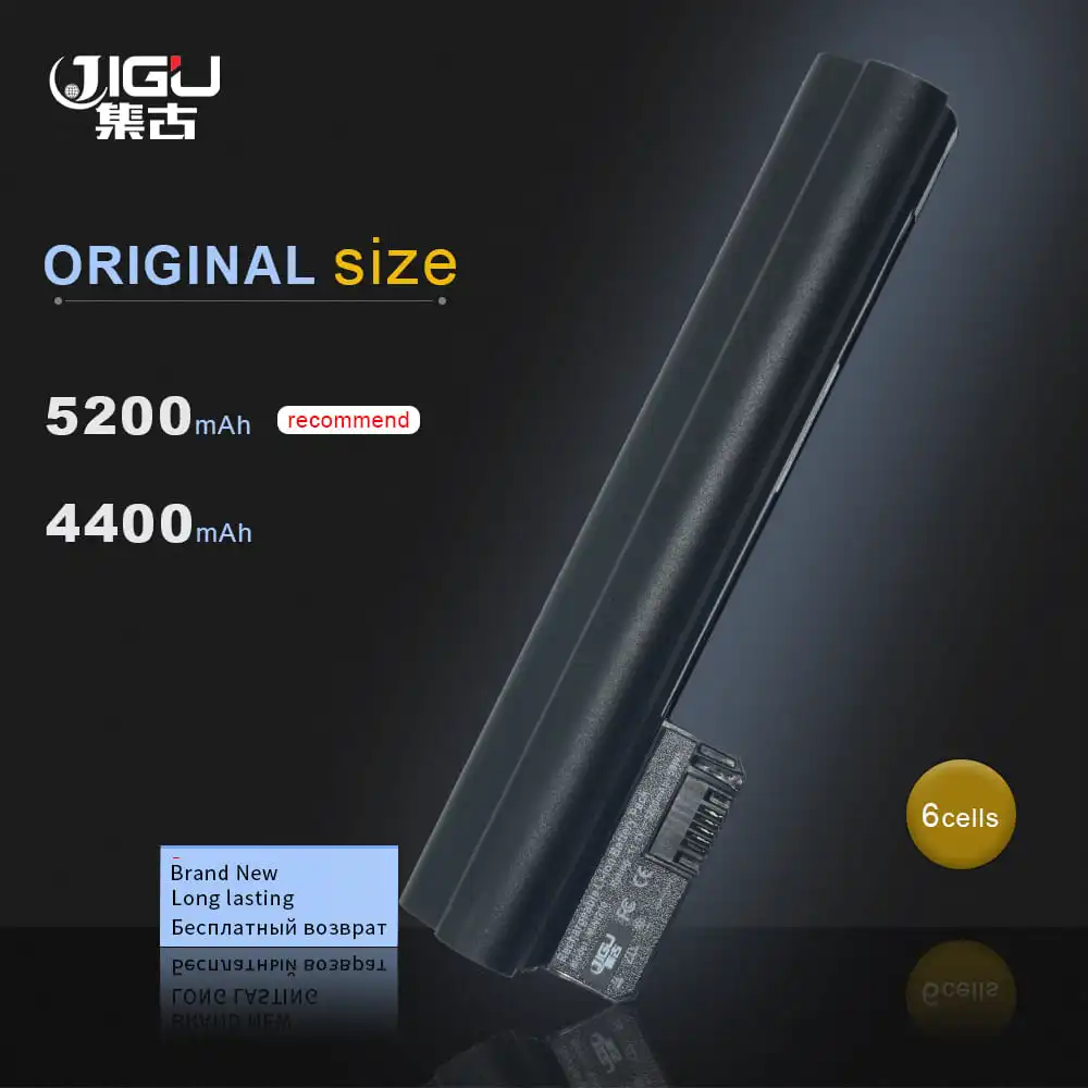 Аккумуляторная батарея JIGU для ноутбука Φ _ WD546AA HSTNN IB0O Compaq Mini 210 CQ20 Hp HD Edition|laptop