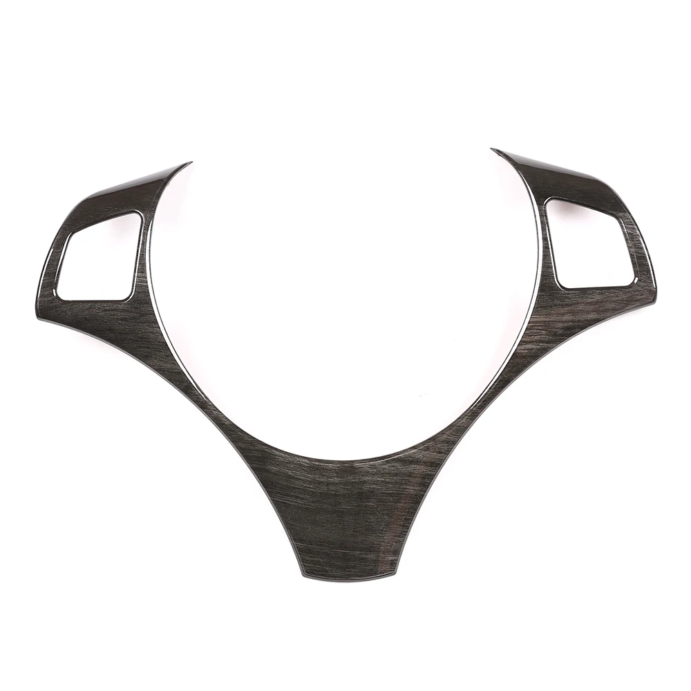 

1pc car Steering Wheel Cover trim high quality For BMW 3 Series E90 E92 E93 2005-2012 black interior Steering Wheel Cover