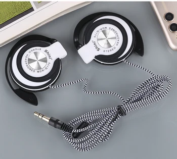 Shini Q140 3 5mm słuchawki przewodowe HIFI ciężki bas słuchawki nauszne regulowane słuchawki douszne muzyka słuchawka do telefonu tanie i dobre opinie NoEnName_Null Headphone Dynamiczny CN (pochodzenie) PRZEWODOWY 98dB
