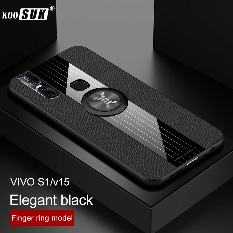 Крышка для телефона VIVO V15 Pro тканевая прошитая задняя крышка S1 Y7s V17 Neo IQOO Z5 Z1x