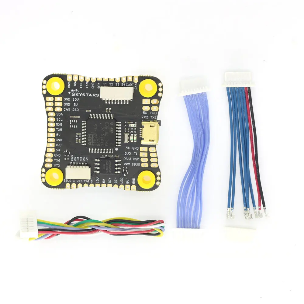 

Контроллер полета SKYSTARS Karmam F405 DJI HD F4 OSD 3-6S с выходом BEC 5 в 10 в поддержка Caddx Vista DJI Air Unit для радиоуправляемого дрона FPV