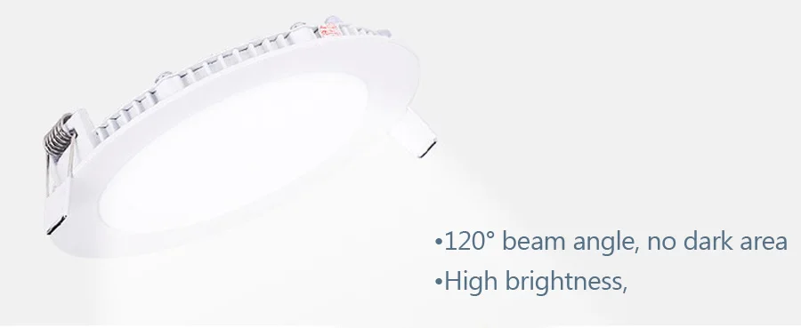20pcslot Ultra Thin Led Panel Downlight 3w 4w 6w 9w 12w 15w 18w Round Ceiling Recessed Spot Light AC85-265V Painel lamp CE UL (13)