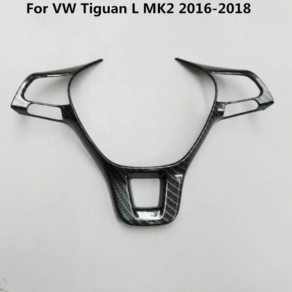 Автомобильная липучка крышка ABS руль внутренний комплект переключатель отделка лампы рамка панель 1 шт. для VW TiguanL Tiguan L MK2