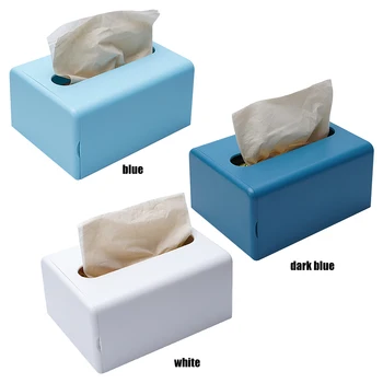 

Bathroom Kitchens Rolls Tissue Box Self-adhesive Tissue Holder Bathroom Toilet Paper Box Garbage Bag Dispenser