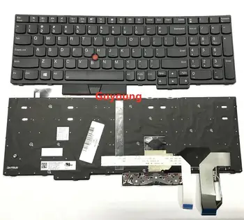 

US English Keyboard No Backlit For Lenovo Thinkpad E580 E585 E590 L580 T590 Laptop Teclado 01YP560 01YP720 01YP640