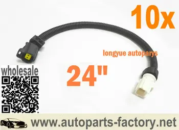 

10pcs Air Temp Sensor Extension Harness for 99-08 Chrysler Cirrus Dodge Ram Jeep Wrangler Vehicles