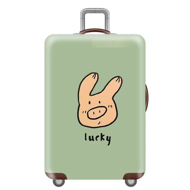 B Luggage cover Эластичные Чехлы для багажа, плотные Защитные чехлы для багажа, подходящие for18-32 дюймов, чемодан, Чехол для багажа, аксессуары для путешествий - Цвет: B Luggage cover