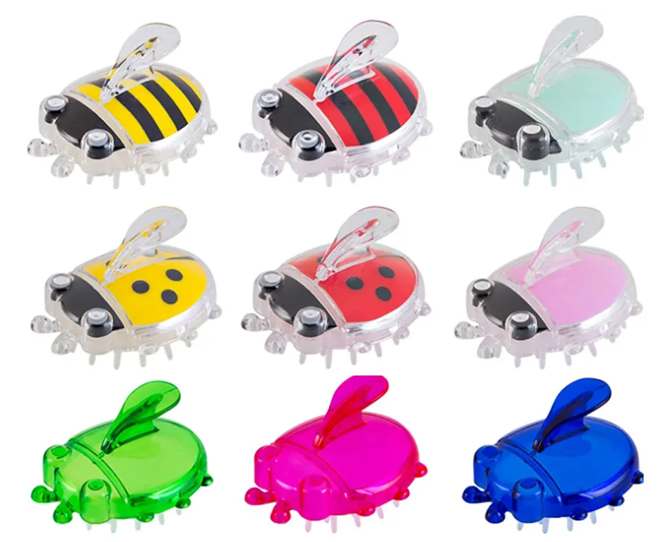 

1PC Dry and Wet Baby Massage Comb - Silicone Shampoo Scalp Shower Body Cute and safe Washing Hair Massage Massager Brush Comb