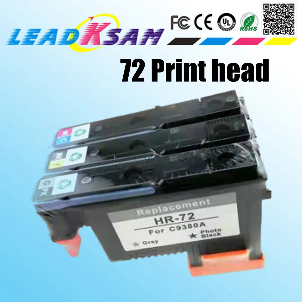 Совместимая с hp72 печатающая головка 72 C9380A C9383A C9384A для DesignJet T1100 T1120 T1120ps T1300ps T2300 T610