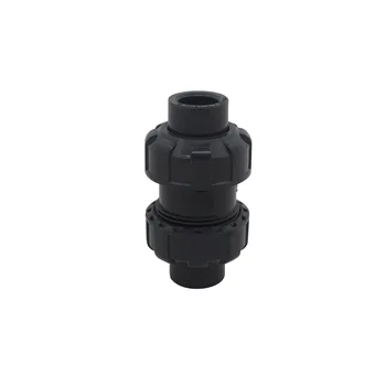 

pvc ball check valve spring check valve pool pvc non return valve swimming pool non return valve DN15-DN50