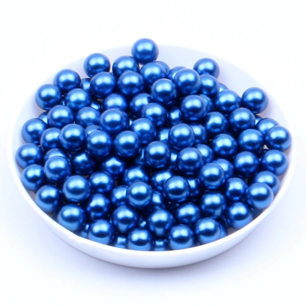 

12mm 500pcs No Hole Resin Pearls Many Colors Imitation Round Craft Beads Appliques For Wedding Dresses Garments Decorations