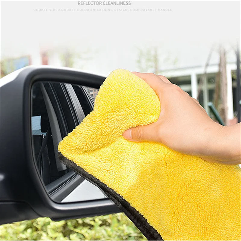 Microfiber Towel Car Wash Microfiber Towel Car Cleaning Drying Cloth Hemming Care Cloth Detailing Wash For Toyota