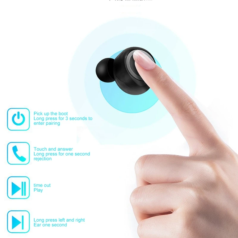 OLLIVAN, беспроводные наушники для женщин, Bluetooth 5,0, наушники с сенсорным управлением, спортивные наушники, белые, игровые, для мобильного телефона