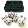 Bescon Super Glowing in Dark Complete Polyhedral RPG Dice Set 13pcs D3-D100, Luminous 100 Sides Dice set 6