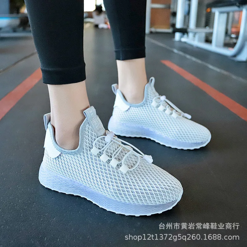 

WOMEN'S Shoes 019 Summer Punched Sheet Shoes INS Network Red Tide Versatile Athletic Shoes Girl'S Fairy-Style Wearable Travel Ru