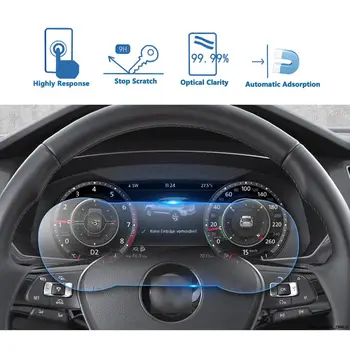 

LFOTPP Car Screen Protector For Tiguan 2017 2018 12.3Inch LCD Instrument Display Screen Film Auto Interior Accessories