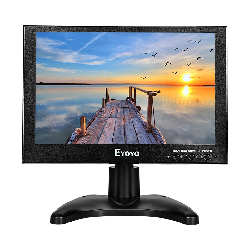 EYOYO 1" TFT lcd ips HD 1280x800 HDMI/BNC/VGA Видео Аудио HDMI монитор безопасности CCTV Raspberry Pi