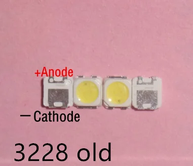 2828 Old Module Для 500 шт. SAMSUNG 2828 светодиодный подсветка TT321A 1,5 Вт-3 Вт с зенером 3 в 3228 2828 холодный белый ЖК-подсветка для ТВ приложения - Испускаемый цвет: 2828 Old Module