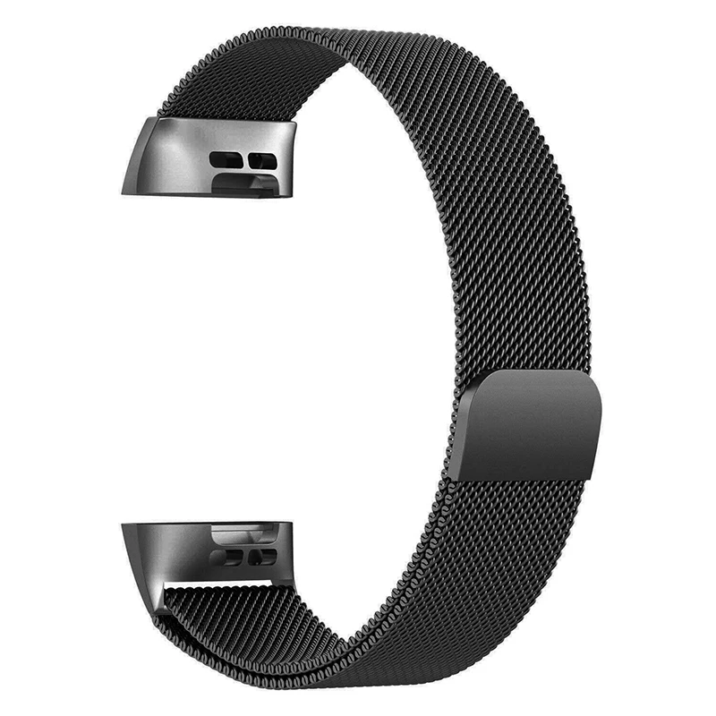 Сменный ремешок для Fitbit Charge 3 сменный Миланский ремешок из нержавеющей стали аксессуары для часов