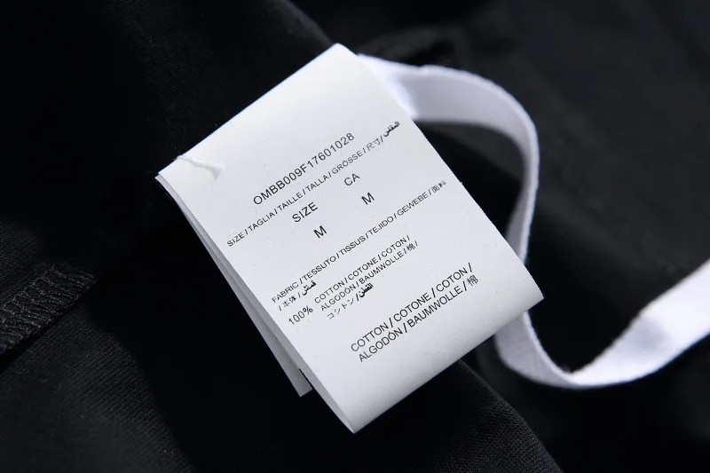 OFF-WHITE OW Kuala Lumpur, светоотражающая футболка с коротким рукавом, уличная хлопковая свободная футболка большого размера