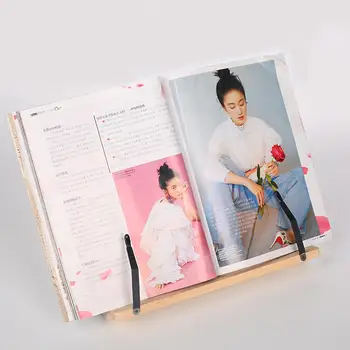 

Portable Multifunction Wooden Book Reading Stand Tablet PC Holder