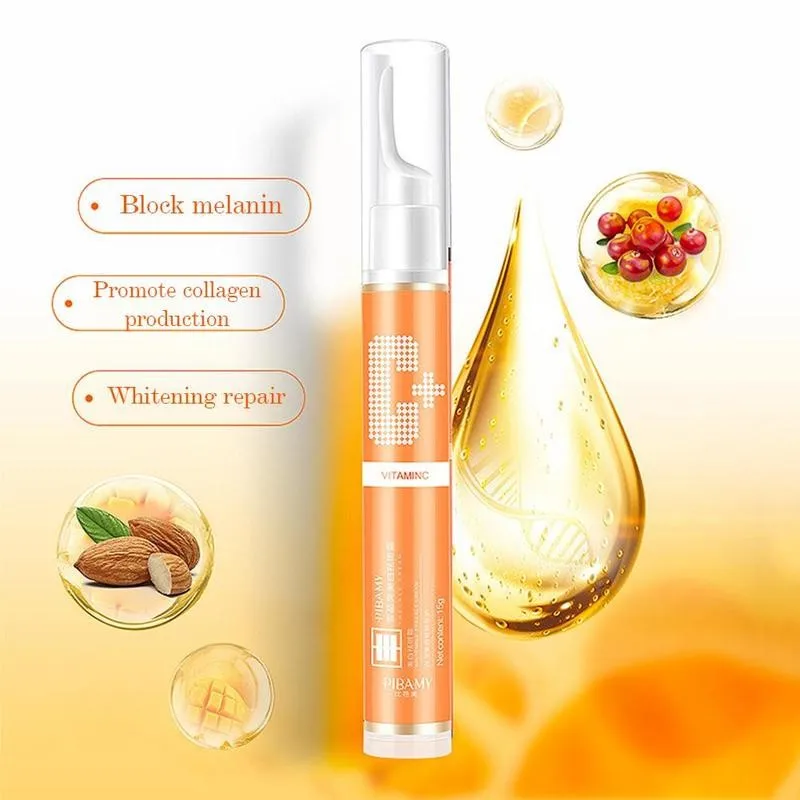 15ml Instant Blemish Removal Gel Vitamin C Whitening Anti Freckle Cream Pen Effective Remove the Freckle Pigmented Melanin Spots 15ml Instant Blemish Removal Gel Vitamin C Whitening Anti Freckle Cream Pen Effective Remove the Freckle Pigmented Melanin Spots