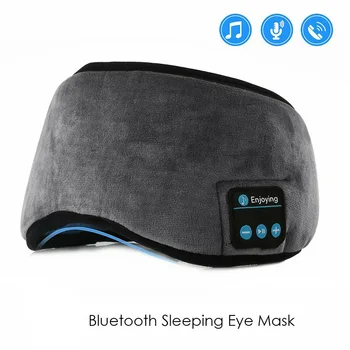 

High Quality Wireless Bluetooth Stereo Eye Mask Earphone Headphones Sleep Music Headset MD88