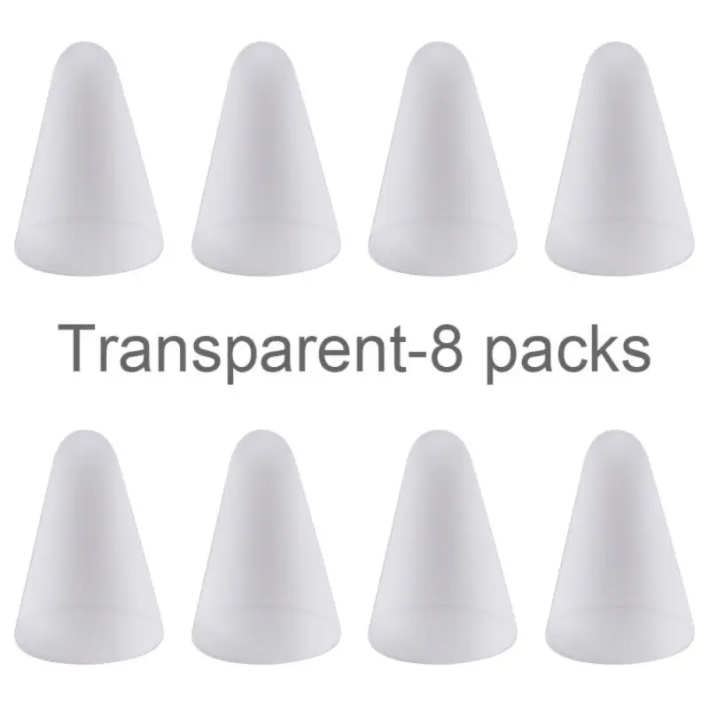 4 / 8 pcs Writing Tip Protector For Apple Pencil Anti-slip Silent Case Cover Protection Replacement For IPad Pencil New 4 / 8 pcs Writing Tip Protector For Apple Pencil Anti-slip Silent Case Cover Protection Replacement For IPad Pencil New