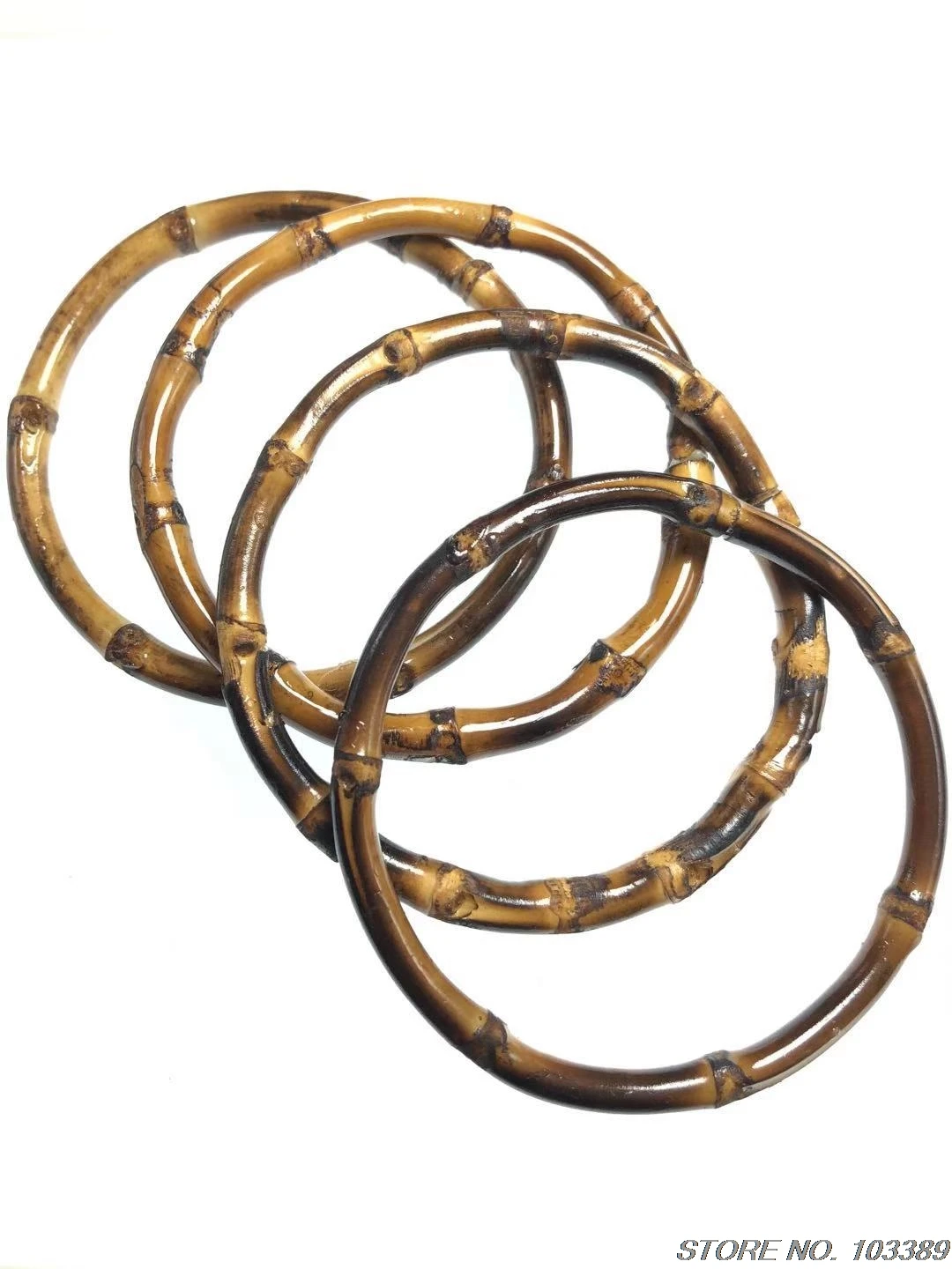 Wholesale 12pcs/pack cheap exquisite dark brown bamboo bangle,fashionable bamboo bracelet special free shipping 2