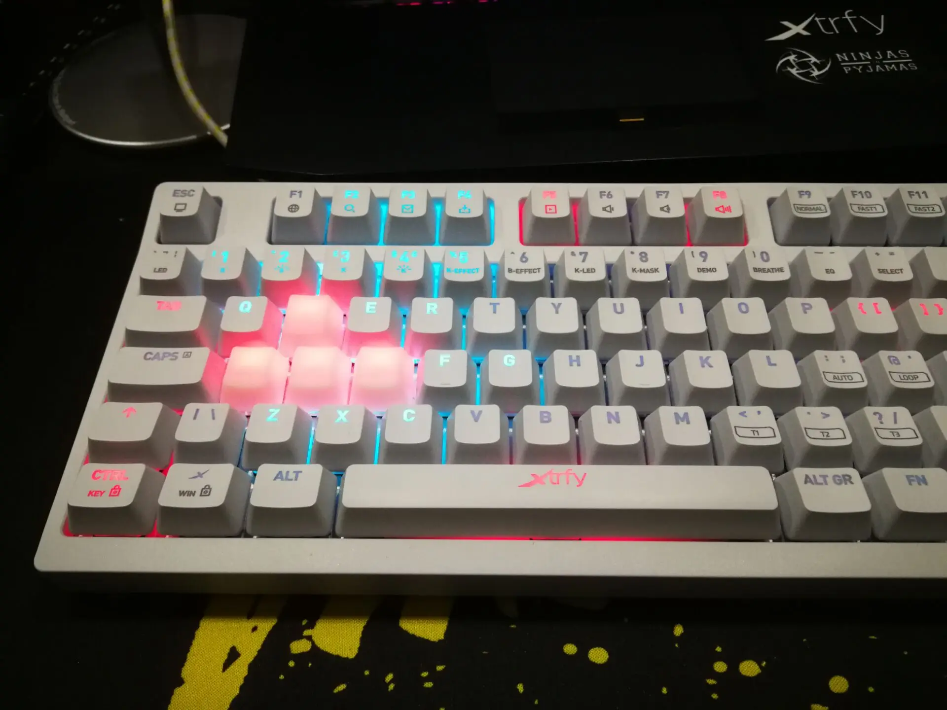 8 шт. ультра-тонкие белые клавиши со стрелками АБС-пластик E-sports Keycap OEM профиль быстрый отскок брелки для OSU музыка уличный баскетбол