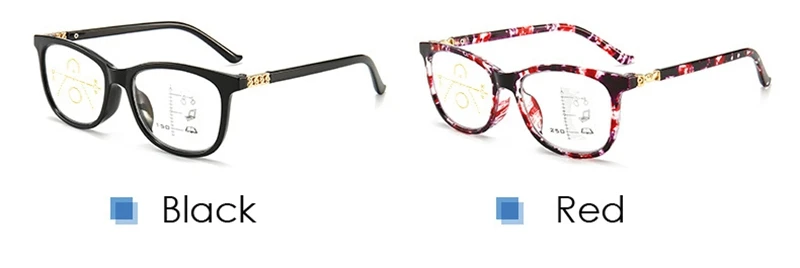 Iboode, Мультифокальные очки для чтения, прогрессивный анти-синий светильник, дальнозоркость, дальнозоркость, очки для мужчин и женщин, очки+ 1,0 до+ 3,5, новинка